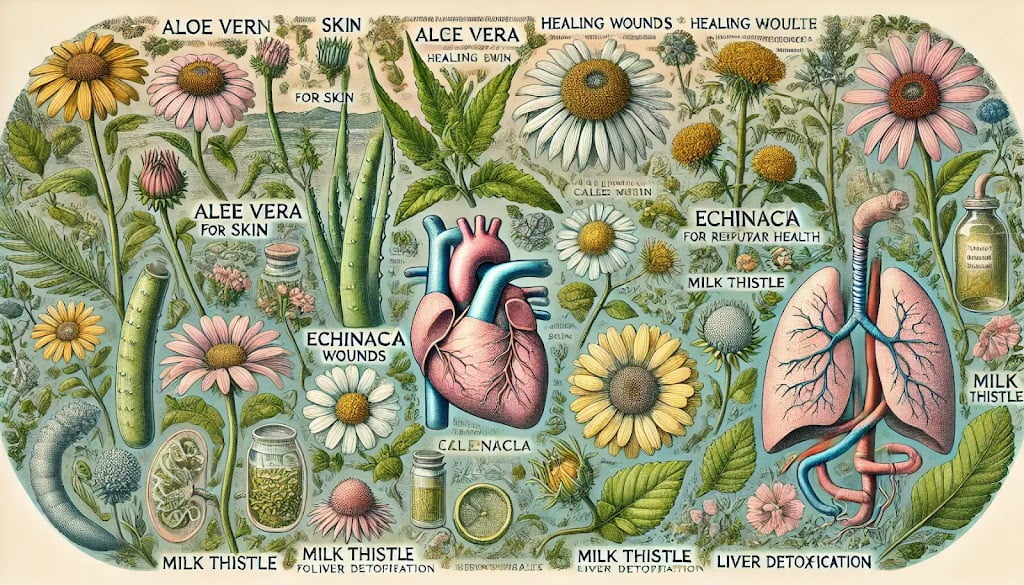 Unlocking Nature’s Remedies: The Health Benefits of Herbs for Your Body’s Vital Organs