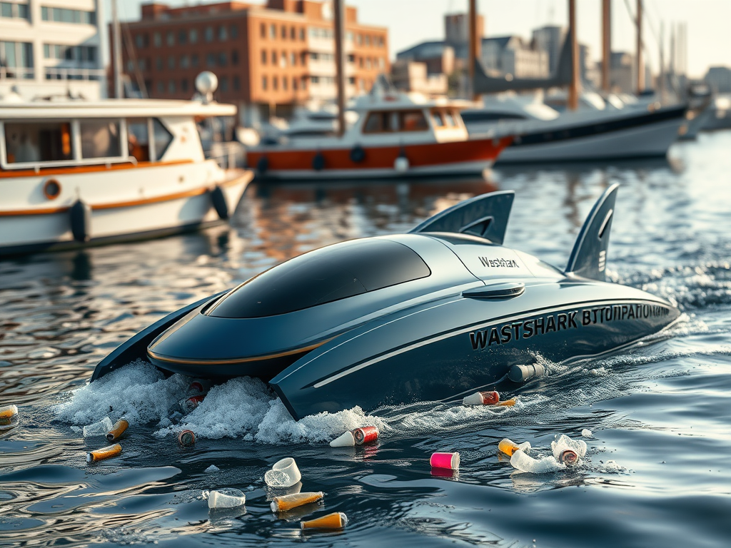 WasteShark: Revolutionizing Marine Cleanup with Robotics
