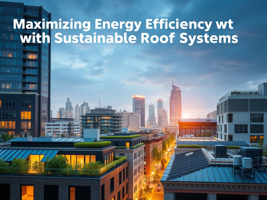 Maximizing Energy Efficiency with Sustainable Roof Systems